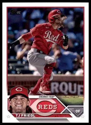TJ Friedl 2023 Topps #558 Cincinnati Reds - Baseball Card Single