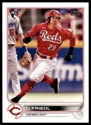 TJ Friedl Rookie 2022 Topps #546 Cincinnati Reds - Baseball Card Single
