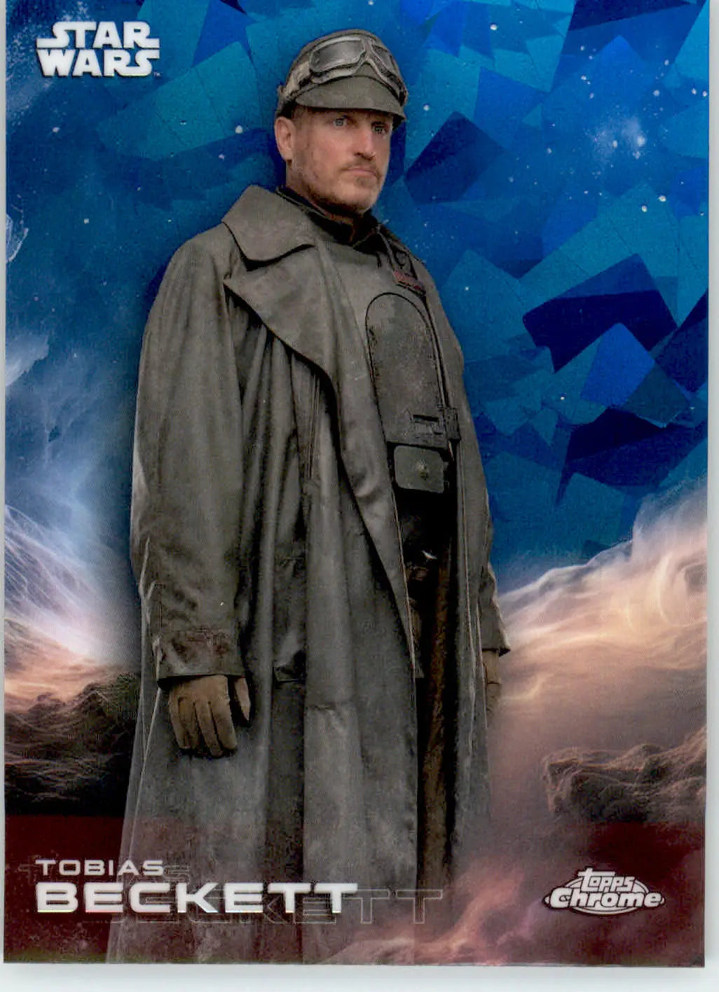 Tobias Beckett - 2025 Topps Chrome Star Wars Sapphire - #184 - Non_sport - Star Wars Card Single