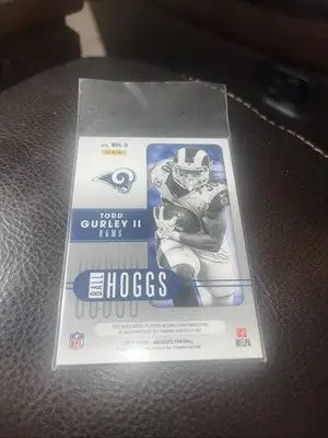 Todd Gurley Absolute 2019 Ball Hoggs jersey materials - Football Card Single