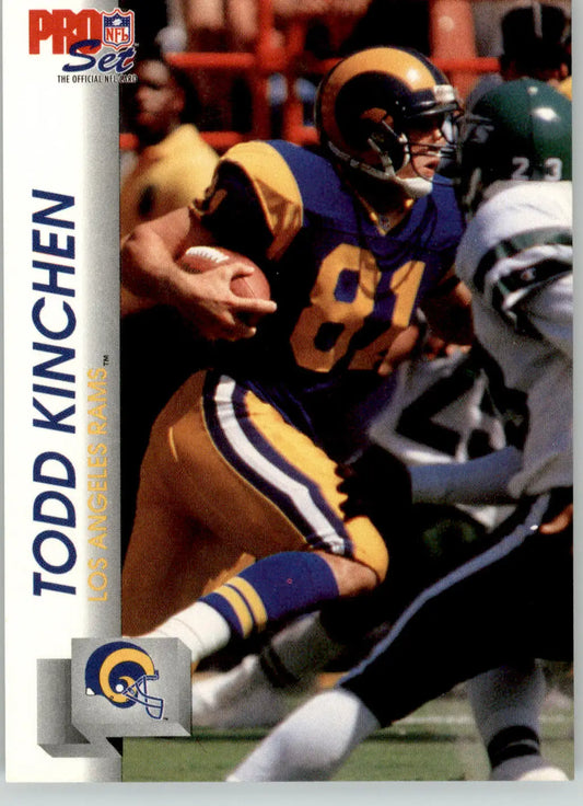 Todd Kinchen - 1992 Pro Set - #551 - RC Football - Football Card Single