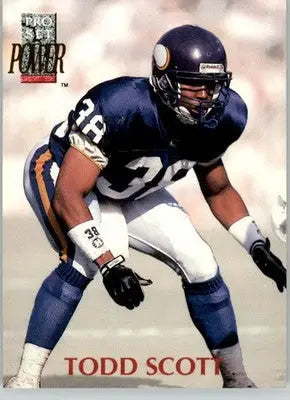Todd Scott - 1992 Pro Set Power - #138 - Football - Football Card Single