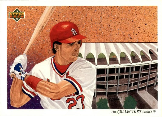 Todd Zeile 1992 Upper Deck MLB Team #40 Checklist Card St. Louis Cardinals - Baseball Card Single