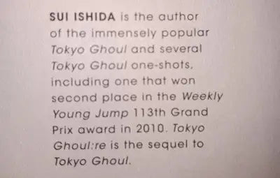 Tokyo Ghoul: Re Ser: Tokyo Ghoul: Re Vol. 1 by Sui Ishida 1st Print 2017 Trade - Comic Book