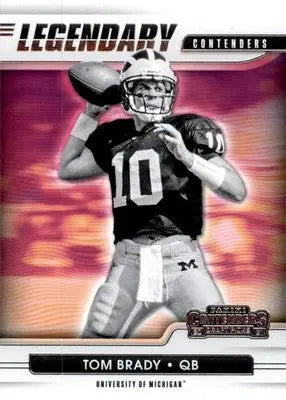 Tom Brady - 2021 Panini Contenders Draft Picks - #7 - Legendary Contenders - Football Card Single
