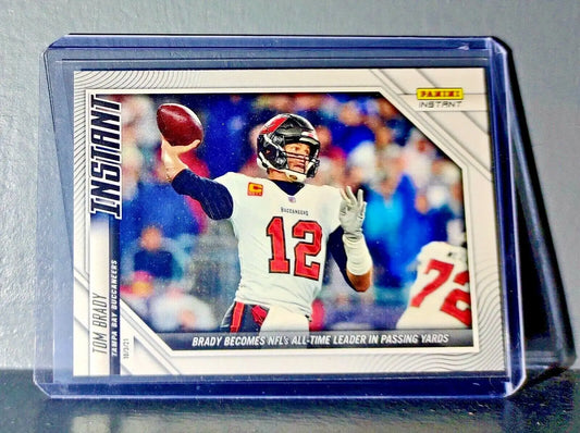 Tom Brady 2021 Panini NFL Football #52 Card All-Time Passing Leader 1 of 1050 - Football Card Single