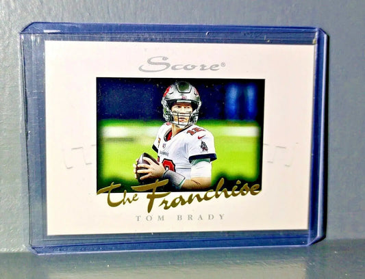 Tom Brady 2021 Panini NFL Score The Franchise #F30 Card 1/1966 - Football Card Single