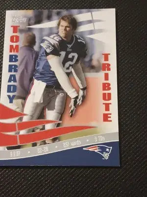 Tom Brady - 3 card lot. Topps/Target 2003; Leaf Stars 2003 2006. NRMT+ - Football Card Single