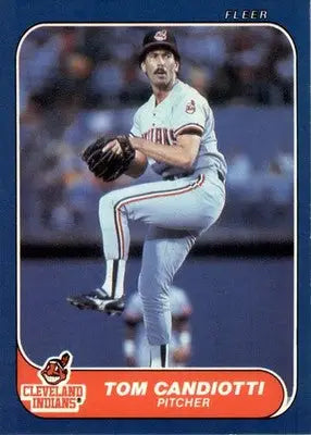Tom Candiotti - 1986 Fleer Update - #U-18 - Baseball - Baseball Card Single