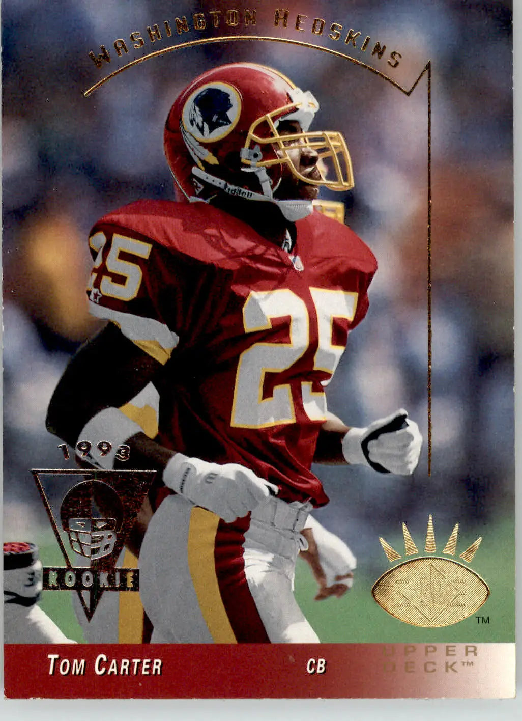 Tom Carter - 1993 SP - #263 - RC Football - Football Card Single