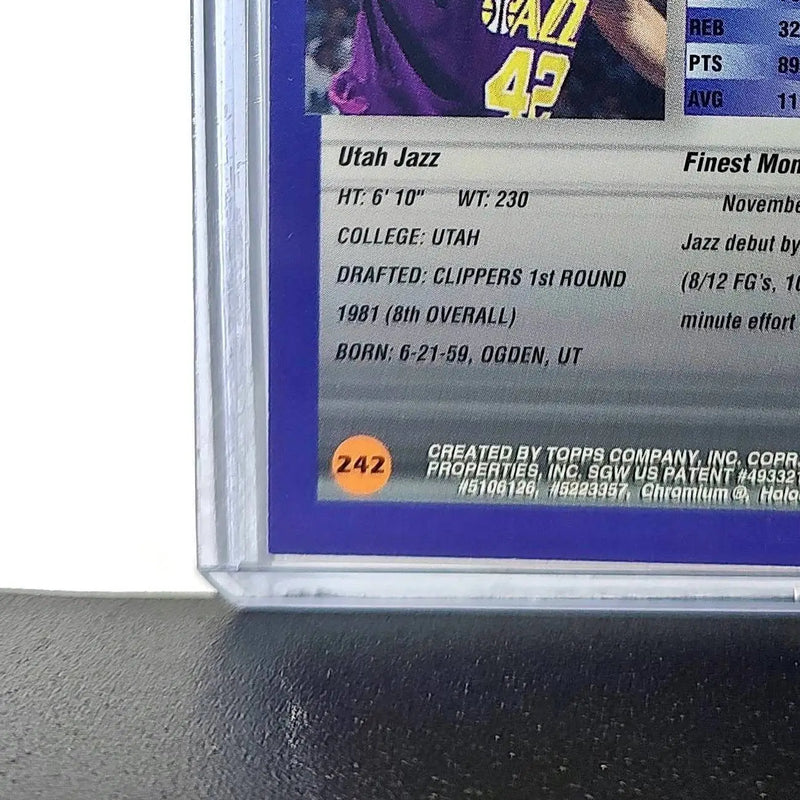 Tom Chambers 1994-95 Topps Finest #242 Basketball Card