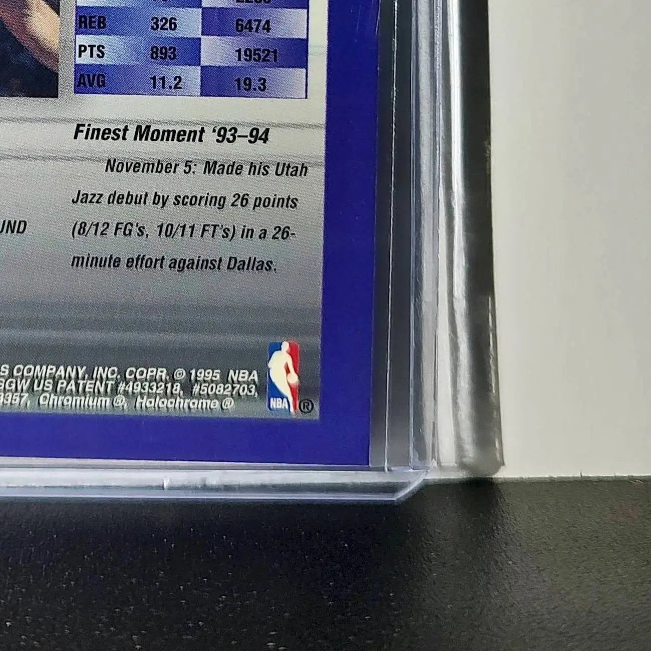 Tom Chambers 1994-95 Topps Finest #242 Basketball Card