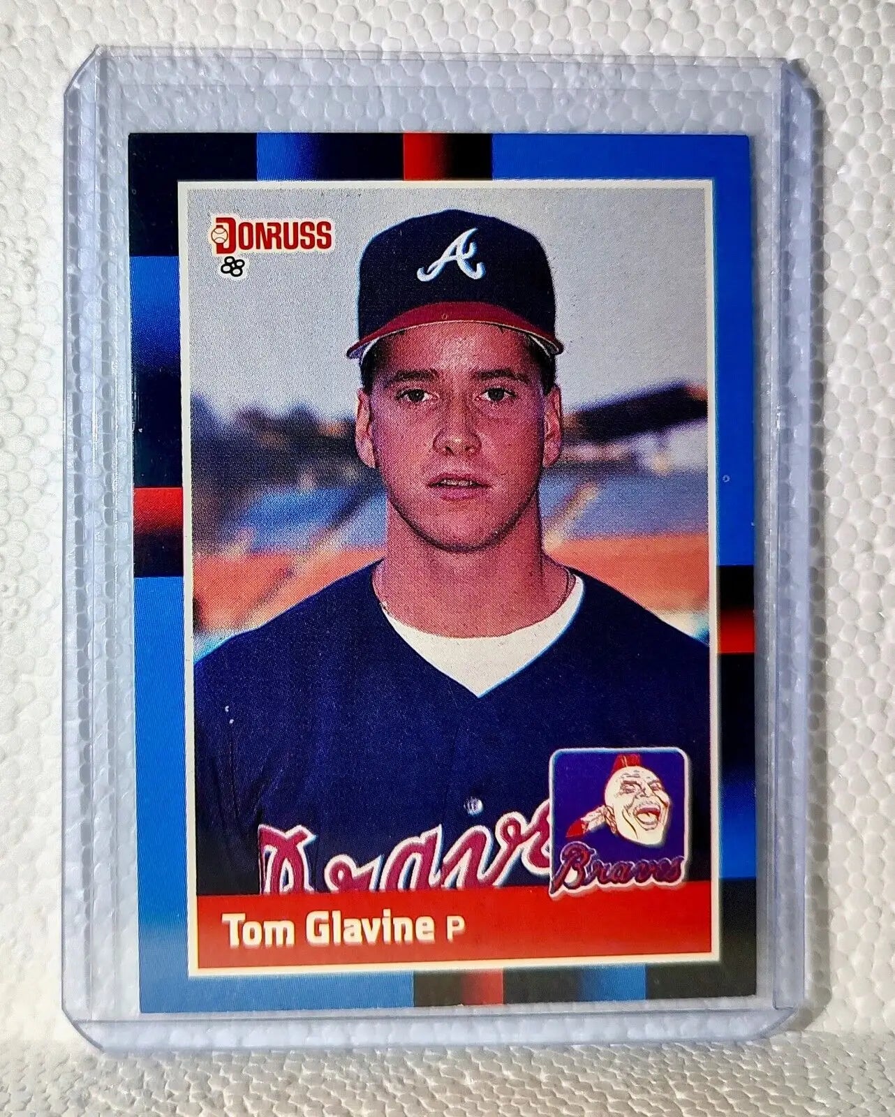 Tom Glavine 1987 Donruss MLB #644 Baseball Card Atlanta Braves