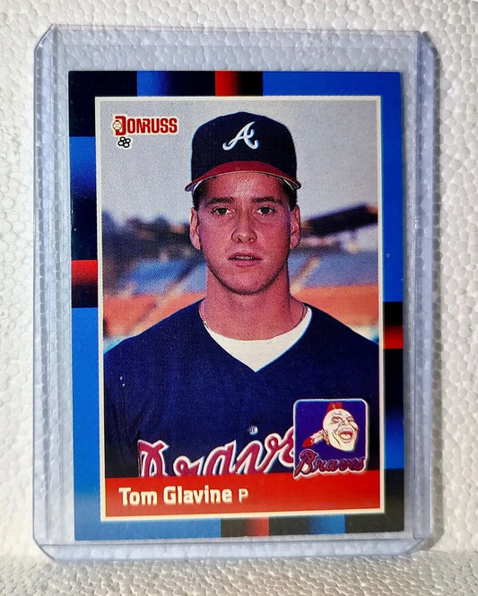 Tom Glavine 1987 Donruss MLB #644 Baseball Card Atlanta Braves - Baseball Card Single