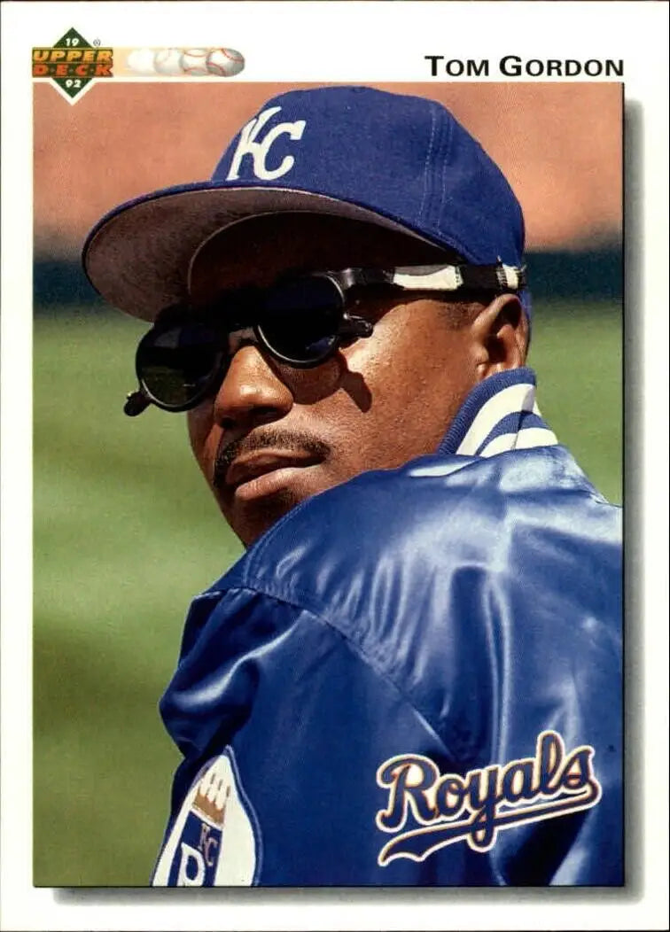 Tom Gordon 1992 Upper Deck MLB #476 Baseball Card Kansas City Royals - Baseball Card Single