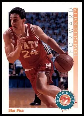 Tom Gugliotta 1992 Star Pics #78 NC State Wolfpack - Basketball Card Single