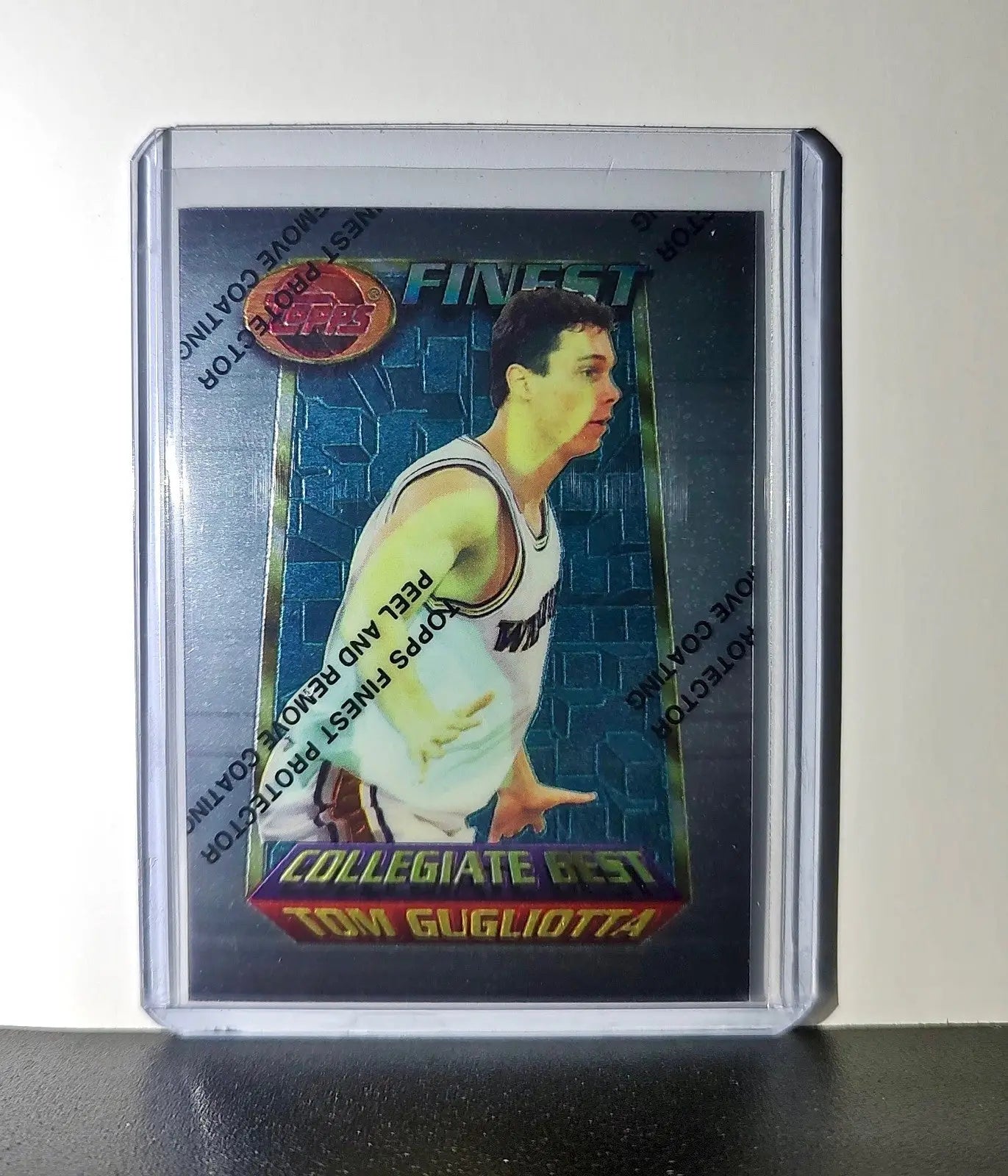 Tom Gugliotta 1994-95 Topps Finest #206 Collegiate Best