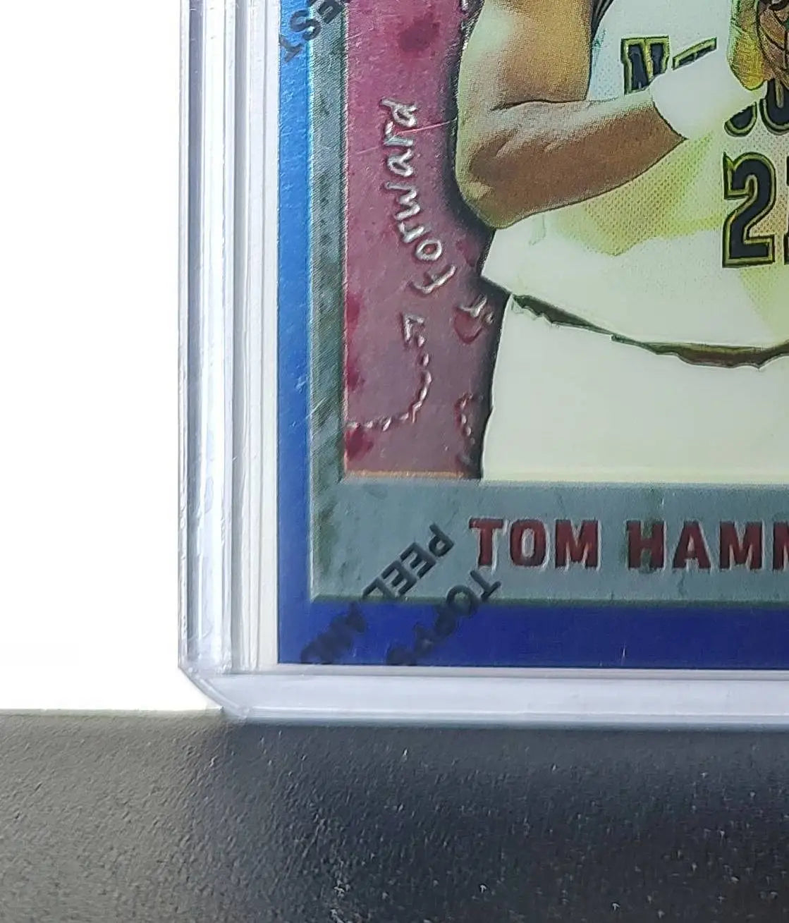 Tom Hammonds 1995-96 Topps Finest NBA #143 Card Denver Nuggets