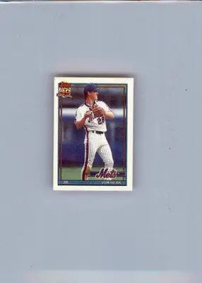 Tom Herr - 1991 Topps Micro - #64 - Baseball - Baseball Card Single