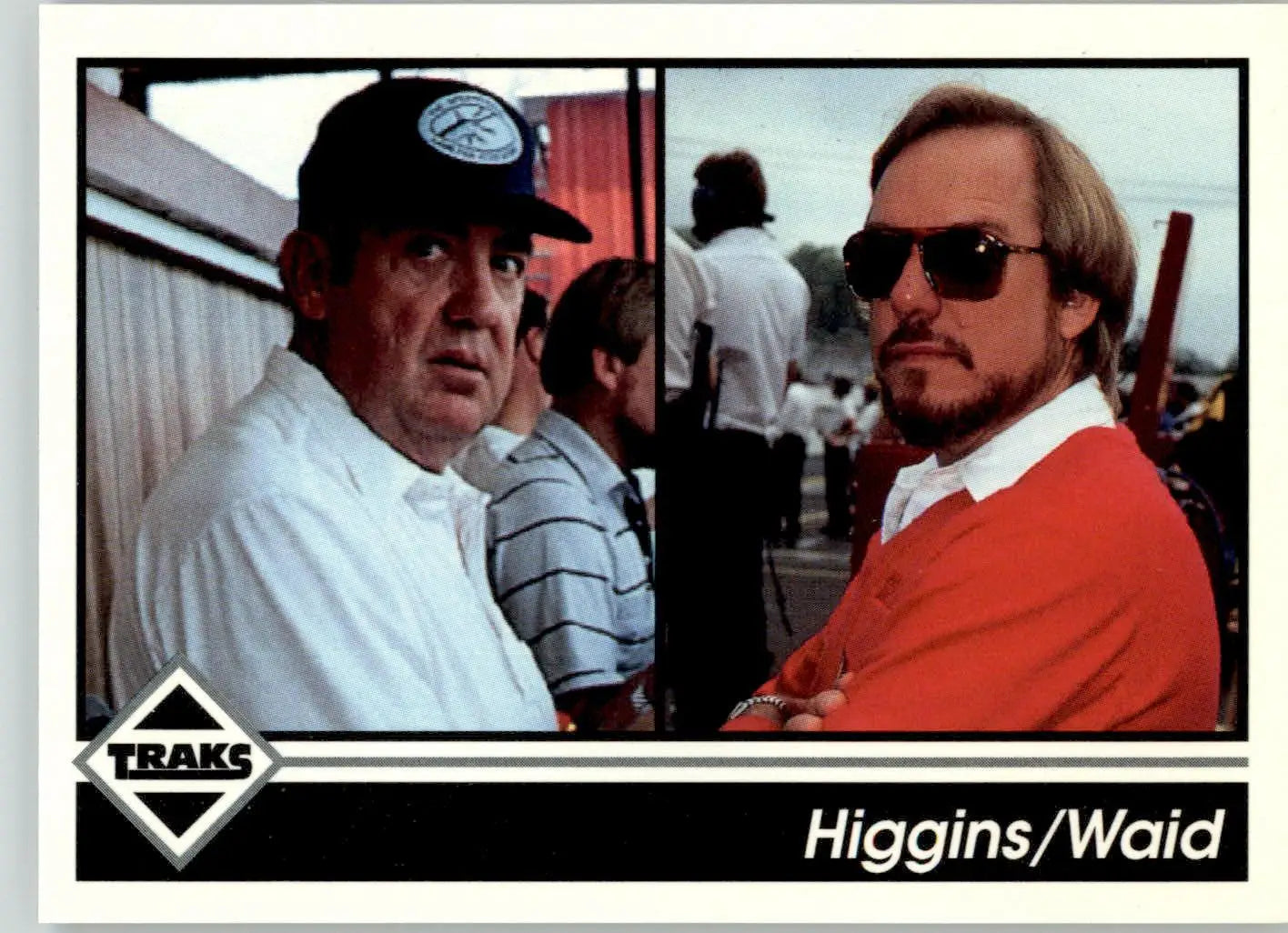 Tom Higgins / Steve Waid - 1992 Traks - #130 - Racing - Racing Card Single