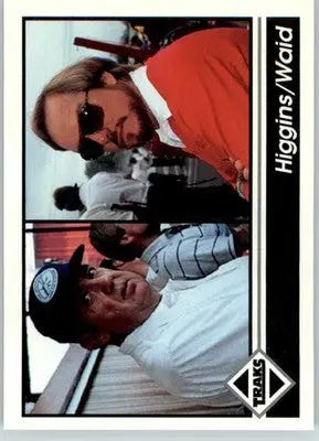 Tom Higgins / Steve Waid - 1992 Traks - #130 - Racing - Racing Card Single