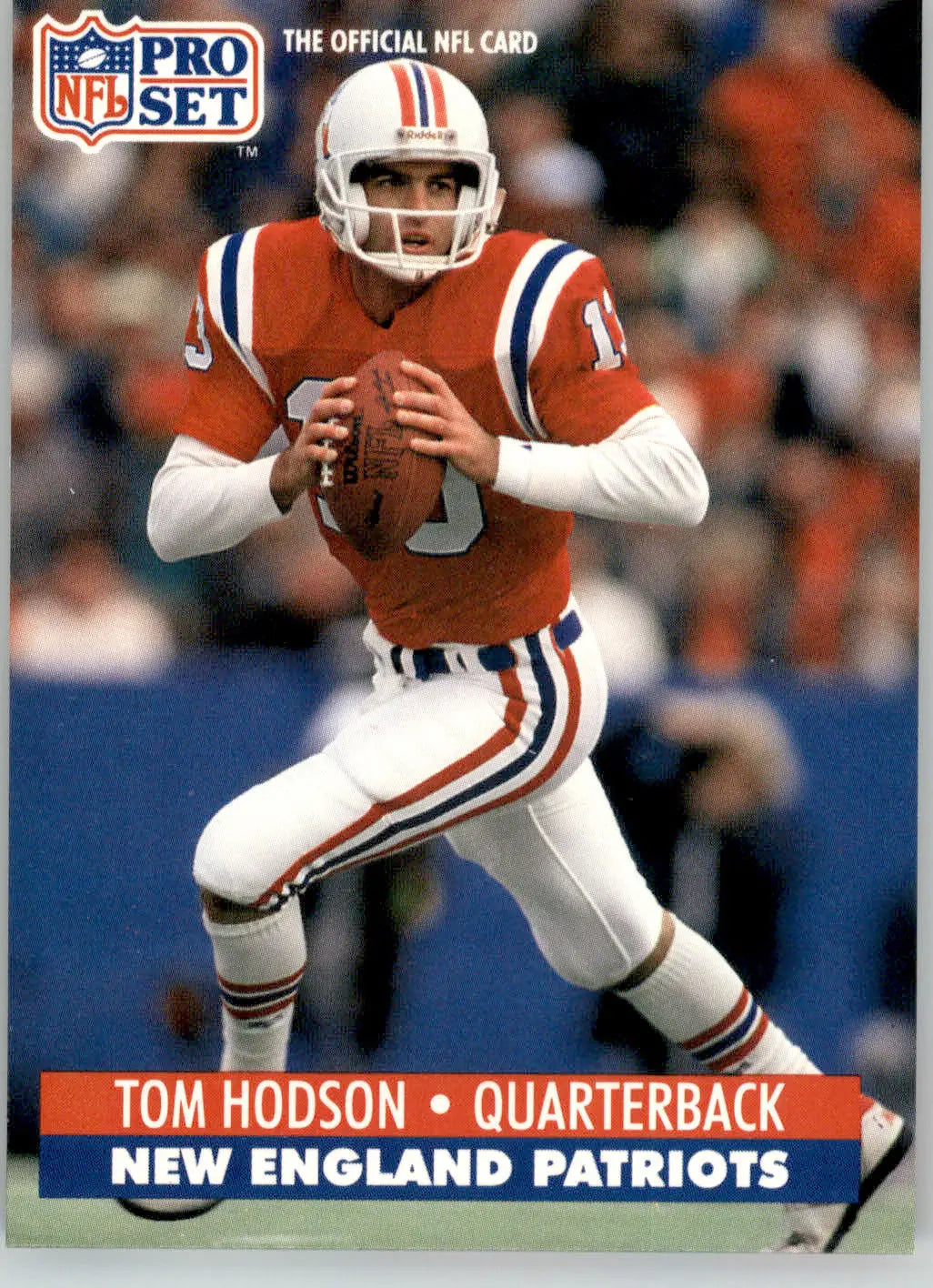 Tom Hodson - 1991 Pro Set - #229 - Football - Football Card Single