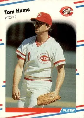 Tom Hume - 1988 Fleer - #236 - Baseball - Baseball Card Single