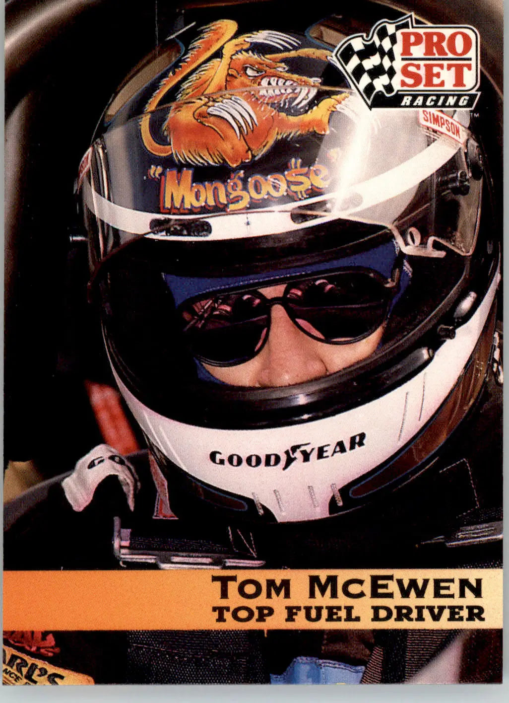 Tom McEwen - 1992 Pro Set NHRA - #6 - Racing - Racing Card Single