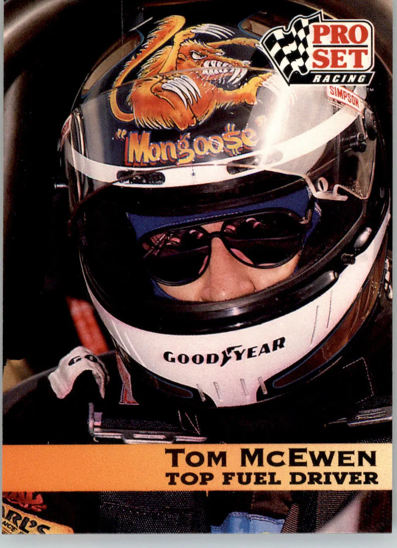 Tom McEwen - 1992 Pro Set NHRA - #6 - Racing - Racing Card Single