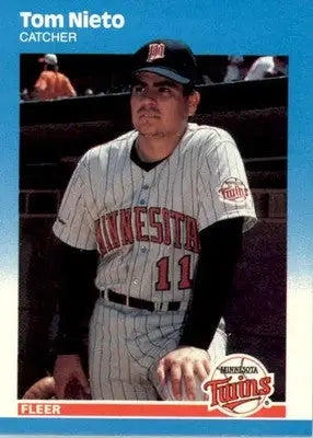 Tom Nieto - 1987 Fleer Update - #U-88 - Baseball - Baseball Card Single