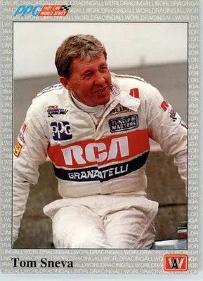 Tom Sneva - 1991 All World - #7 - Racing - Racing Card Single