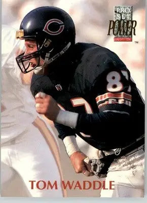 Tom Waddle - 1992 Pro Set Power - #87 - Football - Football Card Single