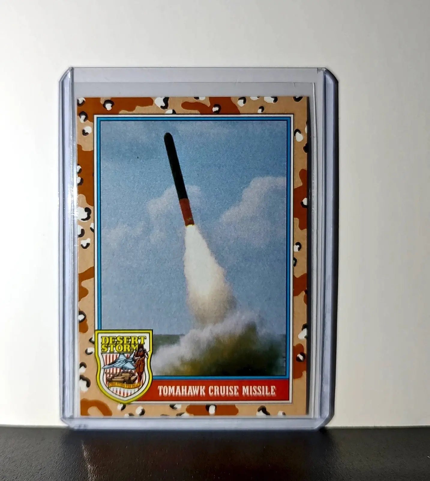 Tomahawk Cruise Missile 1991 Topps Desert Storm #167 Card