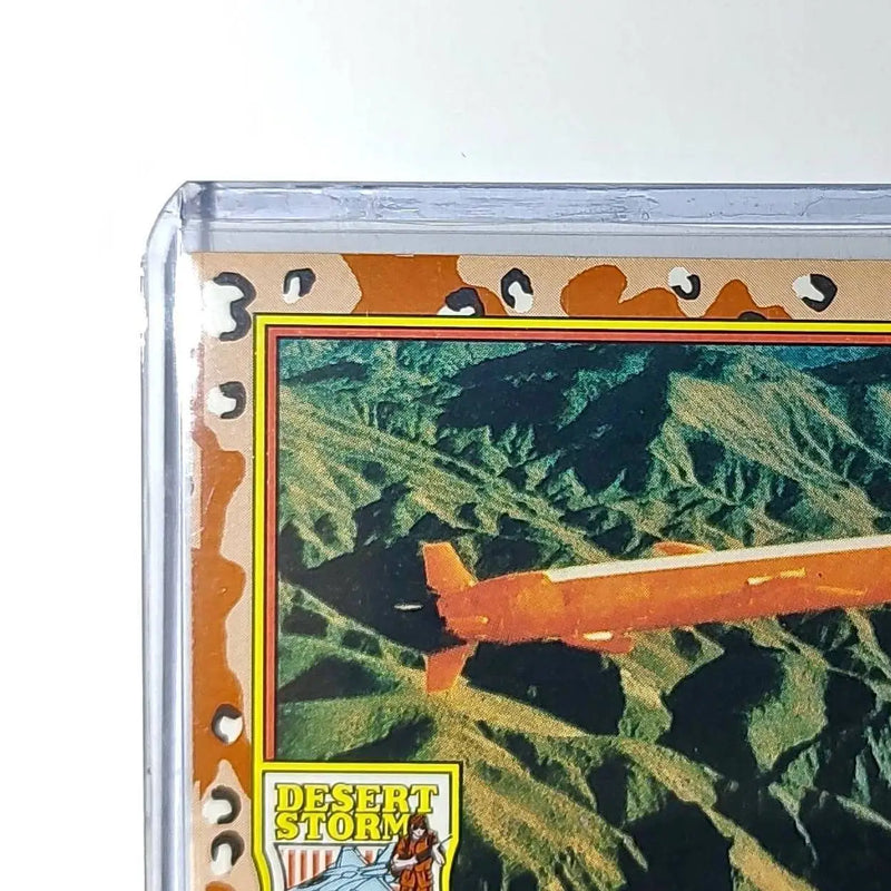 Tomahawk Missile in Flight 1991 Topps Desert Storm #47 Card