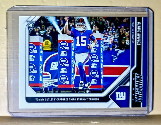 Tommy Devito 2023 Panini NFL Rookie Football #85 Card 1 of 1380 Giants - Football Card Single