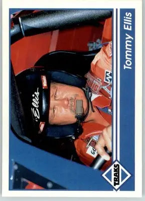 Tommy Ellis - 1992 Traks - #166 - Racing - Racing Card Single