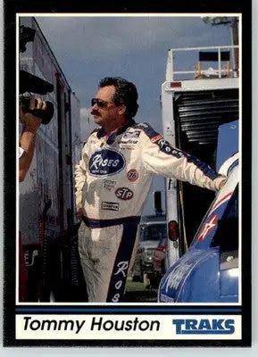 Tommy Houston - 1991 Traks - #106 - Racing - Racing Card Single