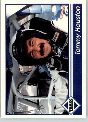Tommy Houston - 1992 Traks - #106 - Racing - Racing Card Single