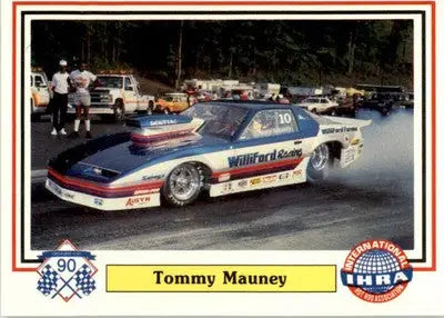 Tommy Mauney - 1990 Checkered Flag IHRA - #58 - Racing - Racing Card Single
