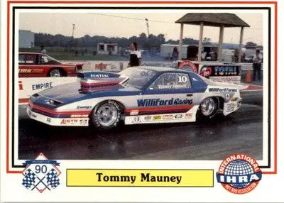 Tommy Mauney - 1990 Checkered Flag IHRA - #66 - Racing - Racing Card Single