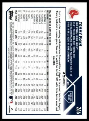 Tommy Pham 2023 Topps #266 Boston Red Sox - Baseball Card Single