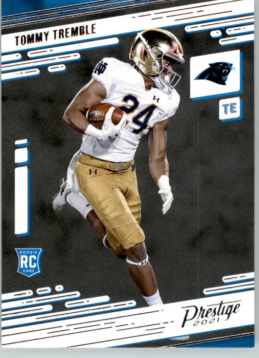 Tommy Tremble - 2021 Panini Prestige - #272 - RC Football