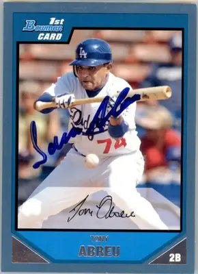 Tony Abreu - 2007 Bowman - #BP71 - Prospects Blue #/500 SN,AUTO Baseball - Baseball Card Single