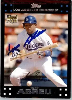 Tony Abreu - 2007 Topps Updates & Highlights - #UH151 - RC,AUTO Baseball - Baseball Card Single