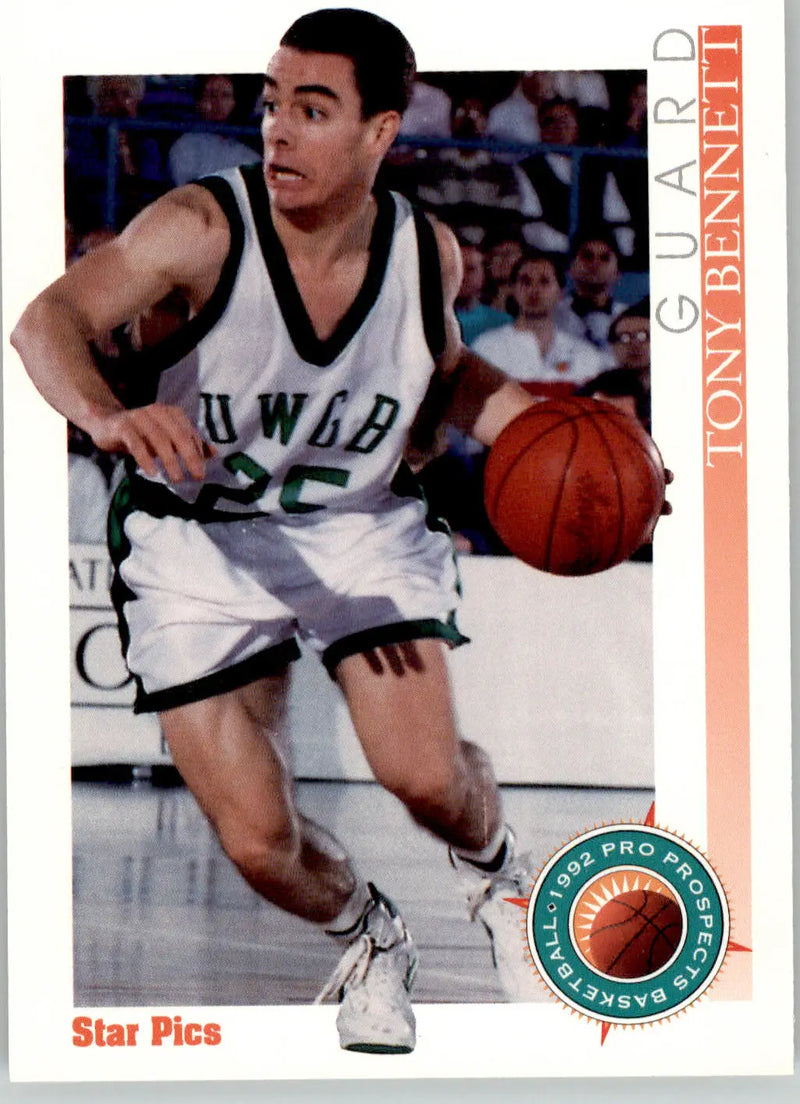Tony Bennett - 1992 Star Pics - #11 - Basketball - Basketball Card Single