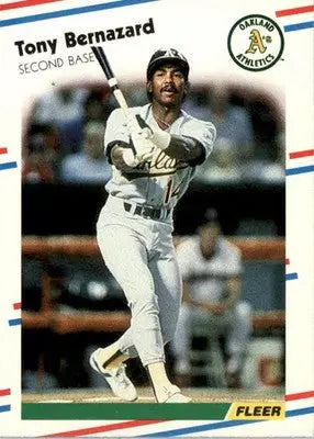 Tony Bernazard - 1988 Fleer - #275 - Baseball - Baseball Card Single