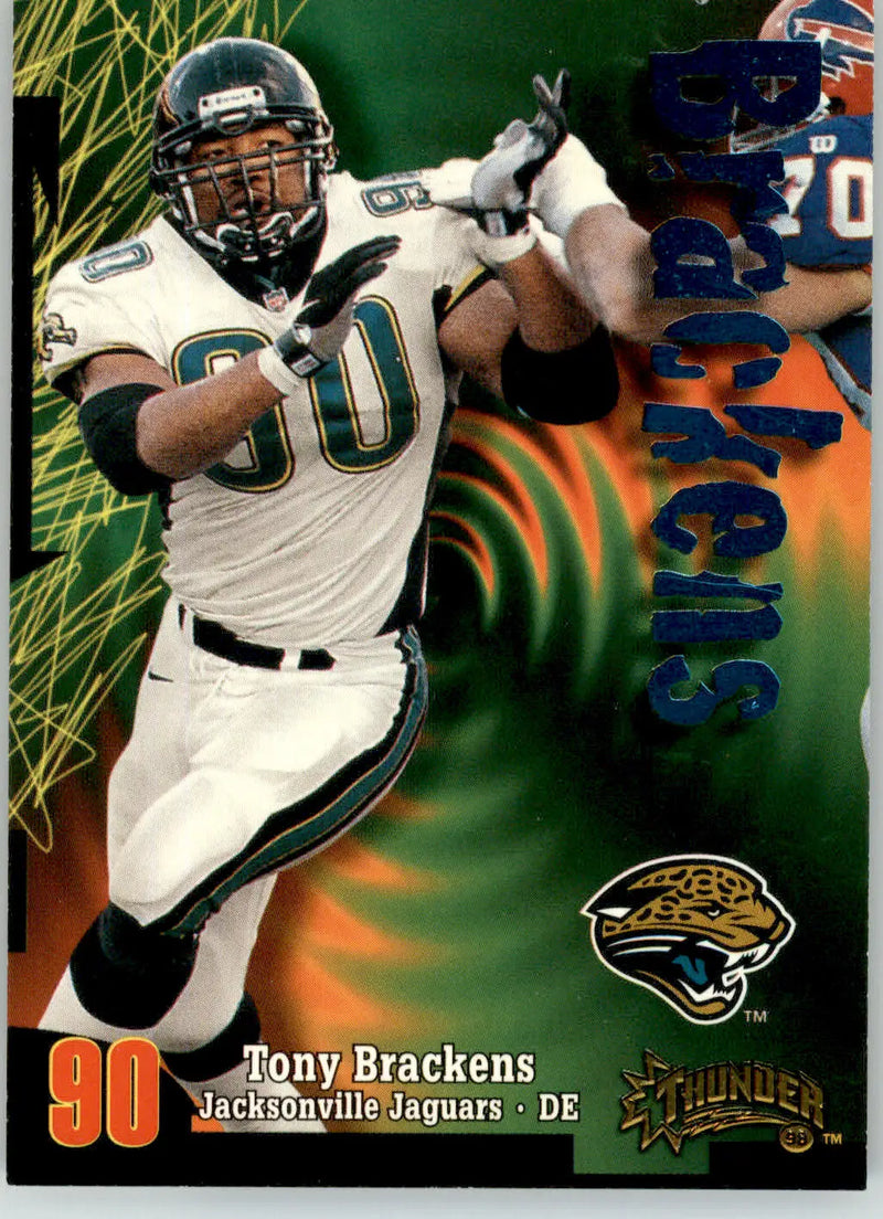 Tony Brackens - 1998 SkyBox Thunder - #84 - Football