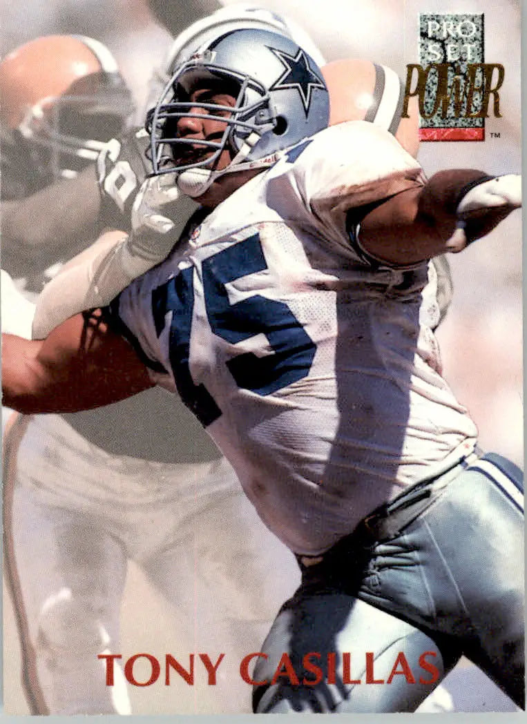 Tony Casillas - 1992 Pro Set Power - #175 - Football - Football Card Single