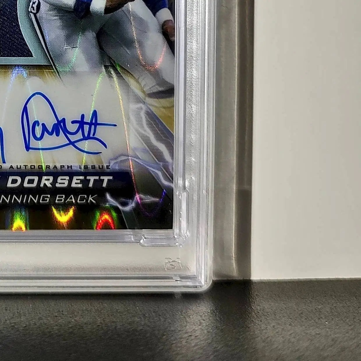 Tony Dorseett 2023 Topps #RPA-TDR Resurgence Patch Gold 41/50 PSA 8 Auto 10 - Football Card Single