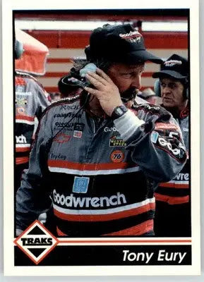 Tony Eury - 1992 Traks - #168 - Racing - Racing Card Single